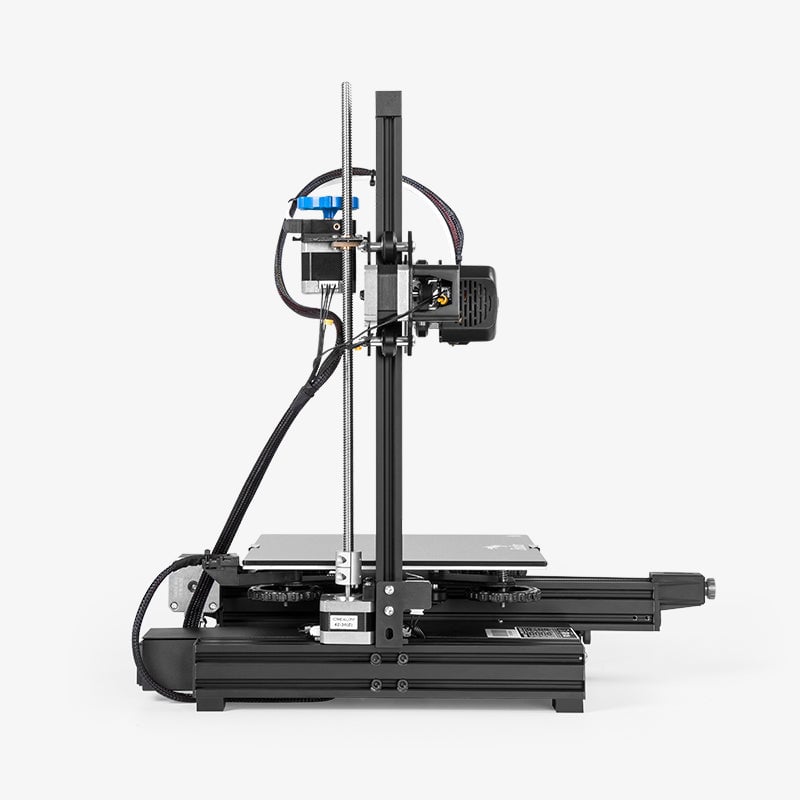 Creality Ender-3 V2 yandan görünüm ve Z ekseni